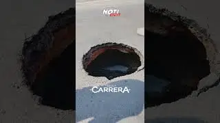 #DenunciaGN Vecinos de la colonia Moderna reportan un socav&oacute;n en las calles Espa&ntilde;a y Francia