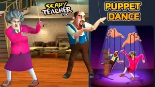 SCARY TEACHER 3D -&nbsp;Puppet Dance - New Level&nbsp;[Android - ios] Gameplay