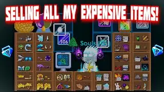 Selling All My Expenisve Items! (BIG PROFIT) - Growtopia