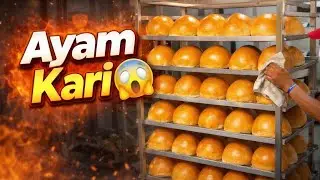 Roti Kari Ayam Besar Terkenal 🔥