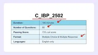 C_IBP_2502 Practice Questions | SAP IBP for Supply Chain Certification Exam Prep