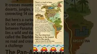 🚗 The Pan-American Highway: The Longest Road in the World 🌎 | Argentina to Alaska