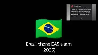 Brazil phone EAS alarm (2025) | Alerta Severo - Defesa Civil