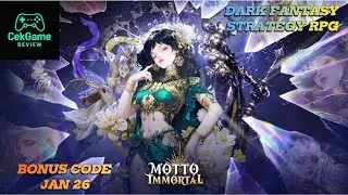 Motto Immortal - RPG Dark Fantasy Strategy RPG dengan sistem berbasis Card-Based & Elemen roguelike.