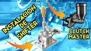 😲 INSTALACION de SHIFTER y MASTER de CLUTCH a EL ZOMBIE! | HONDA CIVIC K SWAP K24 AWD TURBO Etapa #6
