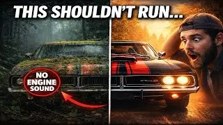 35 Years Abandoned Charger in Forest &ndash; Insane ASMR Restoration