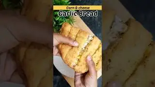 corn &cheese garlic bread 🧀😋#garlicbread #cheese #corn #food #reels #trending #video #like #love ..
