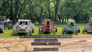 Rail buggy racing at d&K racing with the eastern Kentucky offroad racing series