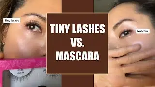 Tiny Lashes vs. Mascara