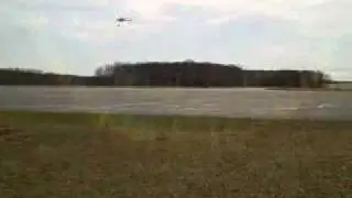 Helitanker in action at Somerset County Airport