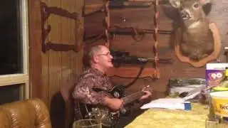 Chris & Al pickin' at Diamond huntcamp