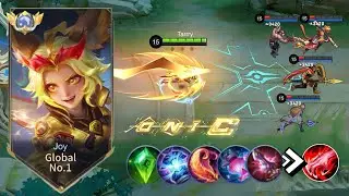BEST BUILD FOR JOY © ONE SHOT ONE KILL 1VS5 CHALLENGE COMPLETELY DELETE ENEMIES IN ML