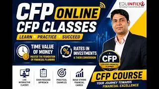 CFP ONLINE,CFP CLASSES,TIME VALUE OF MONEY, Rates in investments & their conversion,CFP,CFP COURSE
