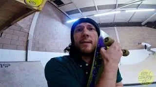 First session at the Dont comply ramp | Scotland's smallest indoor skatepark