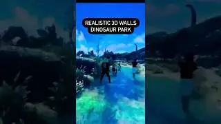China's Realistic 3D Walls Dinosaur Park - Amazing Experience