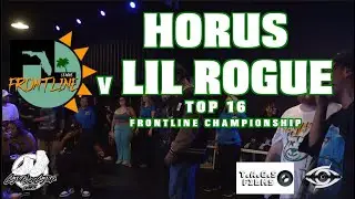 LIL ROGUE vs HORUS | Top 16 | Frontline Krump Championship | #SXSTV