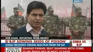 BJP sets the stage for NaMo's rally in Meerut