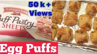 How to make Egg Puff Recipe with Pastry Sheets | Egg Puff's recipe