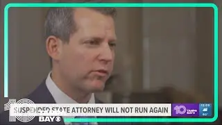 Hillsborough state attorney Warren will not run again saying DeSantis would suspend him again