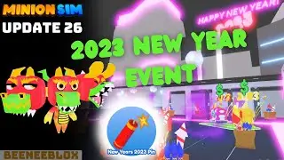 *SECRET* 2023 pin and minions UPDATE 26 | Minion Simulator (Roblox)