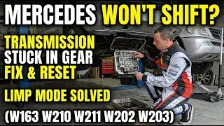 How to Fix Mercedes Transmission Limp Mode & Reset(W163 W210 W211 W202 W203)