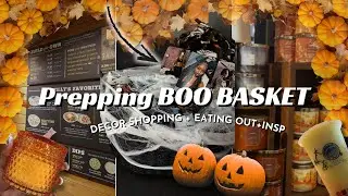 PREPPING BOO BASKET | Decor Shopping, Eating Out, Insp | Beauteous Benita 