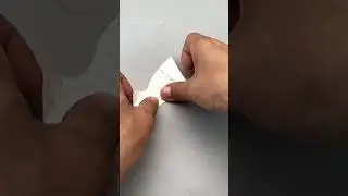 This is how to easily insert thread into the eye of a needle #lifehacks