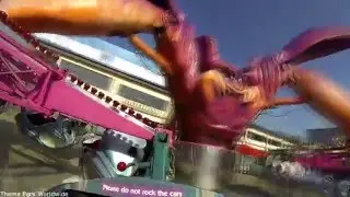 Scorpion On Ride POV - Adventure Island