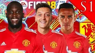 OZIL, SANCHEZ, RAMSEY SIGN! FIFA 18: MANCHESTER UNITED CAREER MODE S1 #8