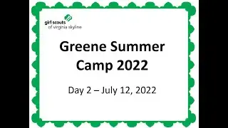 It's Your Story Tell It Virtual Camp 2022 Day 2