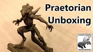Распаковка и обзор миниатюры Unicast Alien Praetorian (AvP: The Hunt Begins)