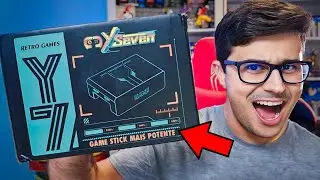Jogando TUDO do GAME STICK mais POTENTE - Game Stick Y7