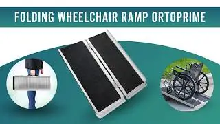 OrtoPrime Foldable Portable Commode Chair with Removable Bidet for Adults