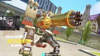 POTG! Bastionmain INSANE BASTION OVERWATCH GAMEPLAY SEASON 32 TOP 500