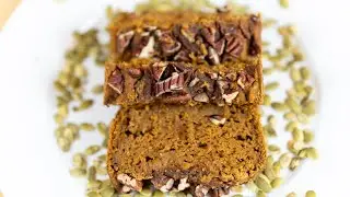 Vegan Pumpkin Bread-oil-free and gluten-free!