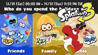 Live Splatoon 3, splafest Amis Vs Famille Vs Solo ! Allez la team Famille !  (Frye prime !)