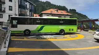 #plataforma  giratoria para los #autobuses  en #elantxobe #españa #paisvasco #vizcaya #spain #love