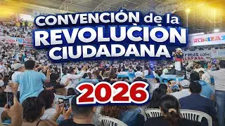 Rafael Correa en la Convención RC 2026