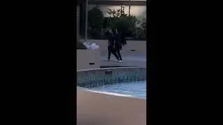 Philpina girls dance in public area in KUWAIT