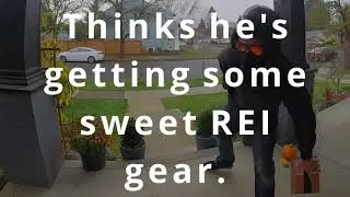 Porch Pirate Pilfering Poop.