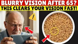 Over 60? Eat THIS Every Morning or Your Vision Will Keep Fading!| SENIOR GUIDE