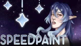 Speedpaint (Krita) - Layla - Genshin Impact