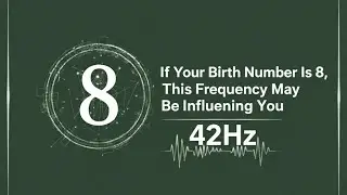 ♄. If Your Birth Number Is 8, This Frequency May Be Influencing You | 42Hz