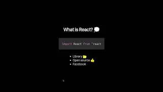 What is React? | React 101 in 60 minutes