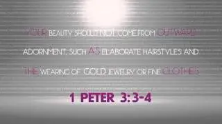 1 Peter 3: 3-4