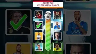 Guess the Celebration dance #shorts #football #quizforkids #challenge