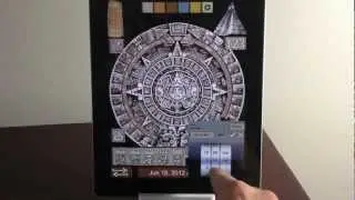 Maya Stone Calendar - Alarm Clock