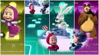 🚀 “Masha, Bear & Bunny in the MOST ADDICTIVE Run Game!”