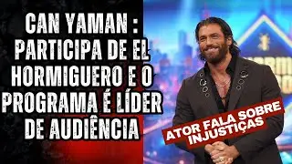 Can Yaman Participa do El Hormiguero e o programa é líder de audiência!