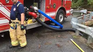 Suction Elbow Flow Tests - Video Clip #1 - GBW Associates, LLC - September 2017